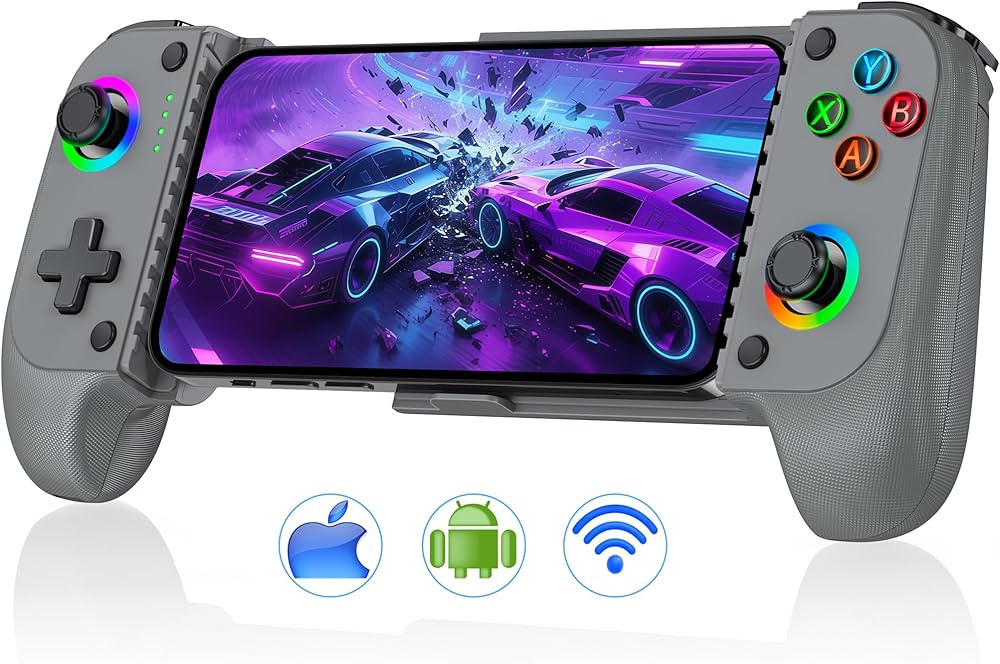 Amazon.com: NinjaPlusOX Phone Game Controller for iPhone/Android Amazon.com: NinjaPlusOX Phone Game Controller for iPhone/Android